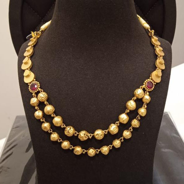 Mango motif gold chain — Avanoor Fashion Jewellers